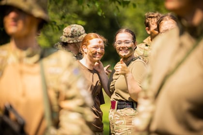 Cumbria ACF cadets