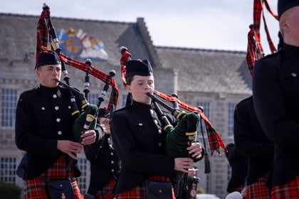 Cadets piping