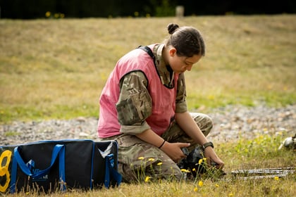 Cadet tackles STEM challenge