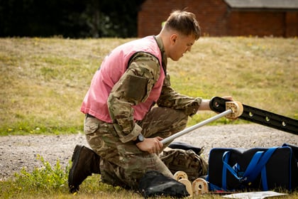 Cadet tackles STEM challenge