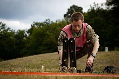 Cadet tackles STEM challenge