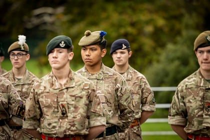 Cadets on Master Cadet Course