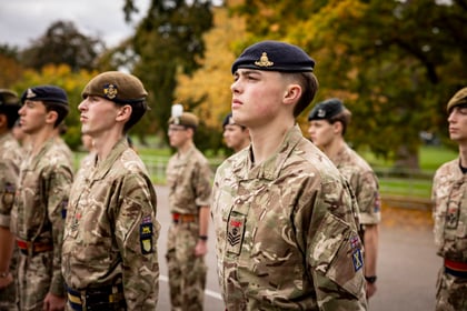 Cadets at Master Cadet Final Parade
