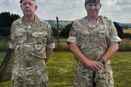 Col James Morris and RSM