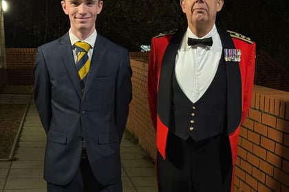Col James Morris in formal uniform
