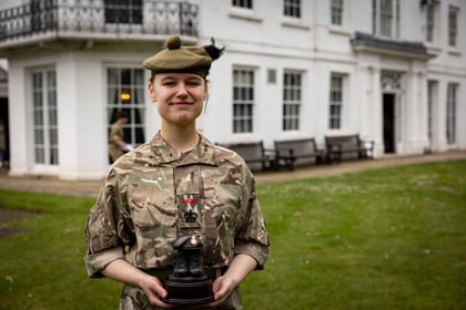 Top student of the Master Cadet Course