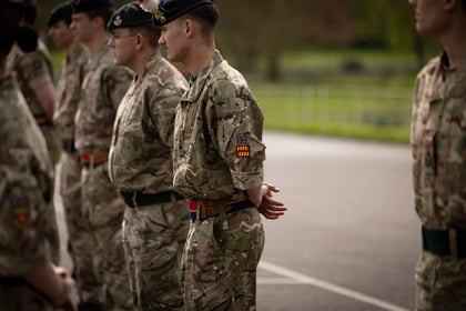 Cadets at Master Cadet Course Final Parade