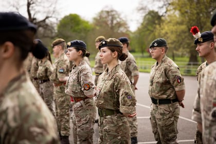 Cadets on Master Cadet Course Final Parade