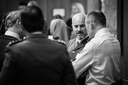 People talking at ACCT UK Awards