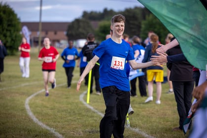 Male cadet dressing in blue kit at Rivalry Cup 2026