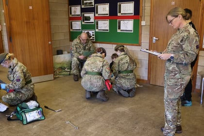 cadet first aid competition