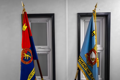 ACF and RAFAC banner flags
