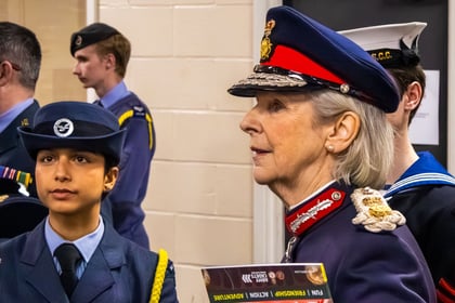Lord Lieutenant and RAFAC Lord Lieutenant Cadet