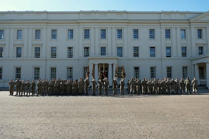 Scots Guard cadets group photo