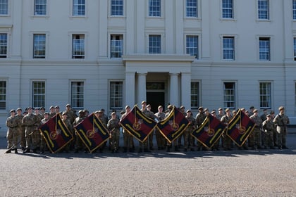 Scots Guard cadets group photo