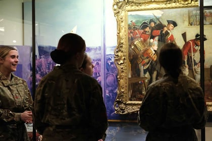 In museum