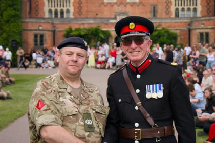 Promotion to 2Lt for Steve Cook