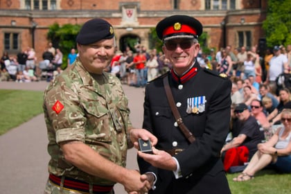 CFM 4th Clasp for 2Lt Ingle