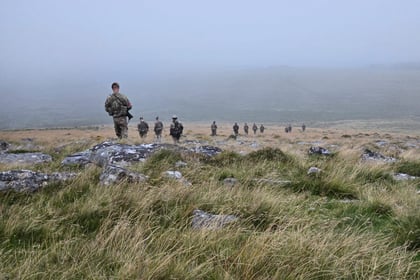 Cadets patroling