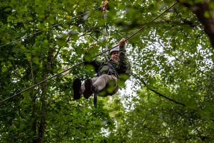 Cadets doing field craft