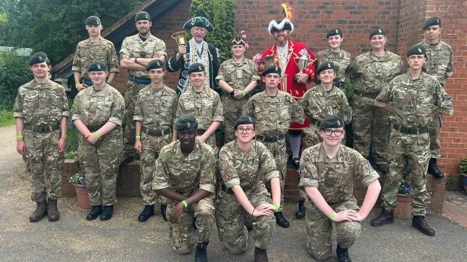 National Town Criers Championship Hereford and Worcester Army Cadets