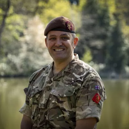 Jordan Wylie National Ambassador for Army Cadets