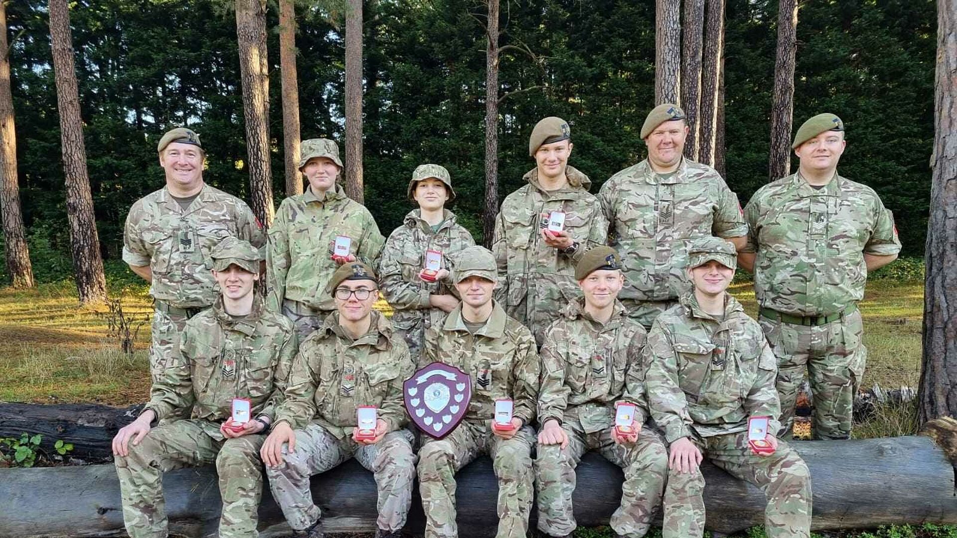 D Company win the inter County Military Skills Competition | Army Cadets UK