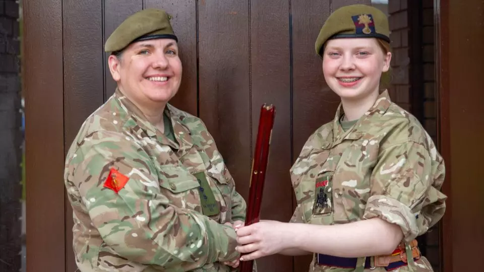 Cadet Regimental Sergeant Major Appointment | Army Cadets UK
