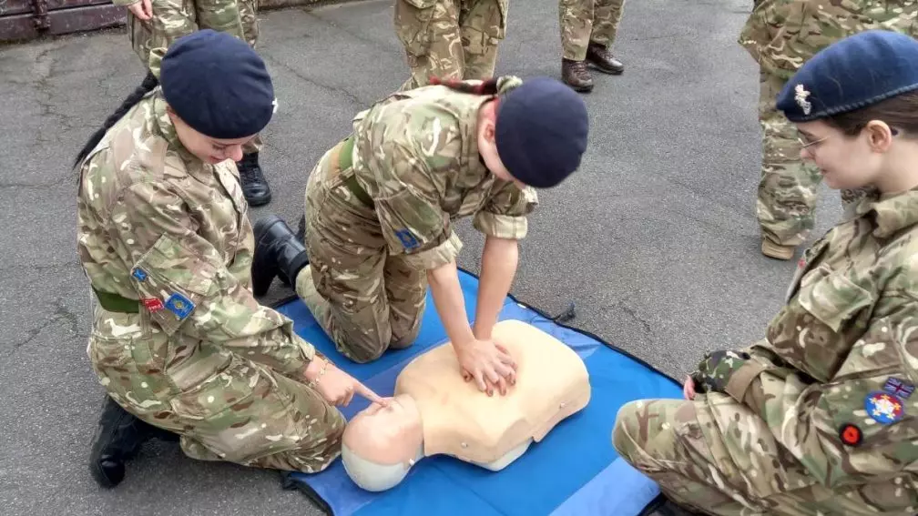 Full Throttle E Company First Aid | Army Cadets UK