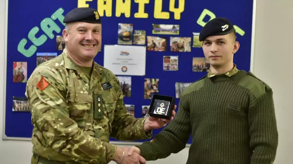 Farewell to Cadet RSM Rose | Army Cadets UK