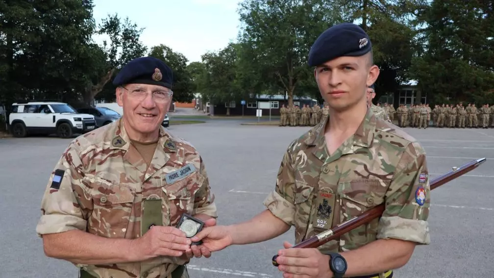 Farewell to Cadet RSM Rose | Army Cadets UK